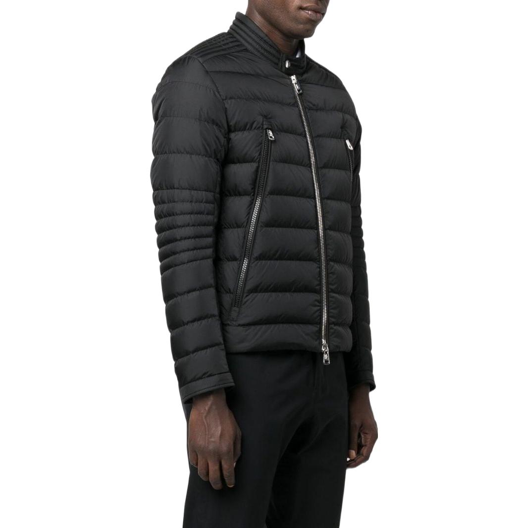 Moncler FW22 Black Quilted Down Jacket Long Sleeve for Men. H20911A0021768352999 圖 5