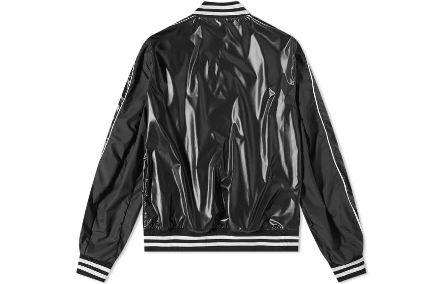 Moncler FW22 Black Solid Patch Long-Sleeve Jacket H10911A001375960D999 圖 3