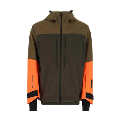 Moncler FW22 Colorblock Zip-Up Hooded Jacket 1A00030M1815P83