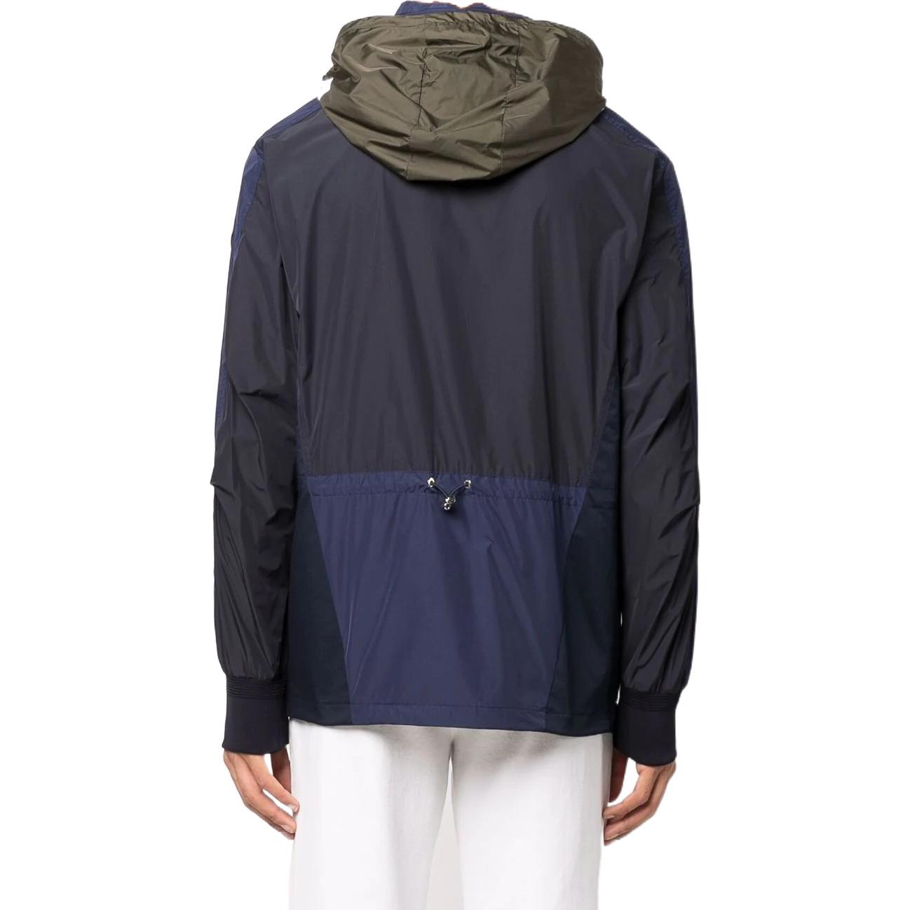 Purchase Chaqueta Azul Moncler FW22 con Cremallera y Costuras Contraste Hombre H10911A00088549MF781