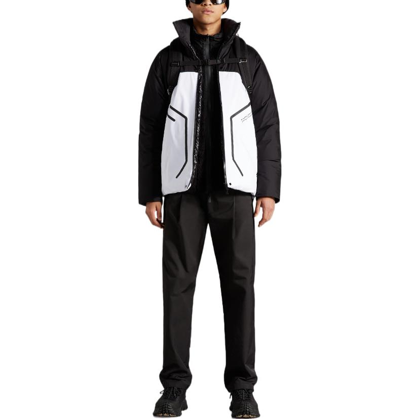 Moncler FW22 Contrast Zip-Up Puffer Jacket  Black. H20911A00177539HW032 圖 3