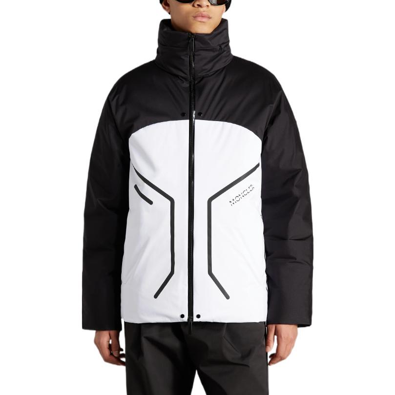 Moncler FW22 Contrast Zip-Up Puffer Jacket  Black. H20911A00177539HW032 圖 4