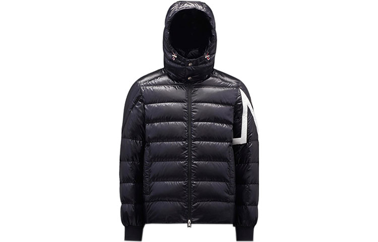 Moncler FW22 Corydale Black Striped Hooded Down Jacket Unisex Ski Collection H20911A0010168950999 圖 2