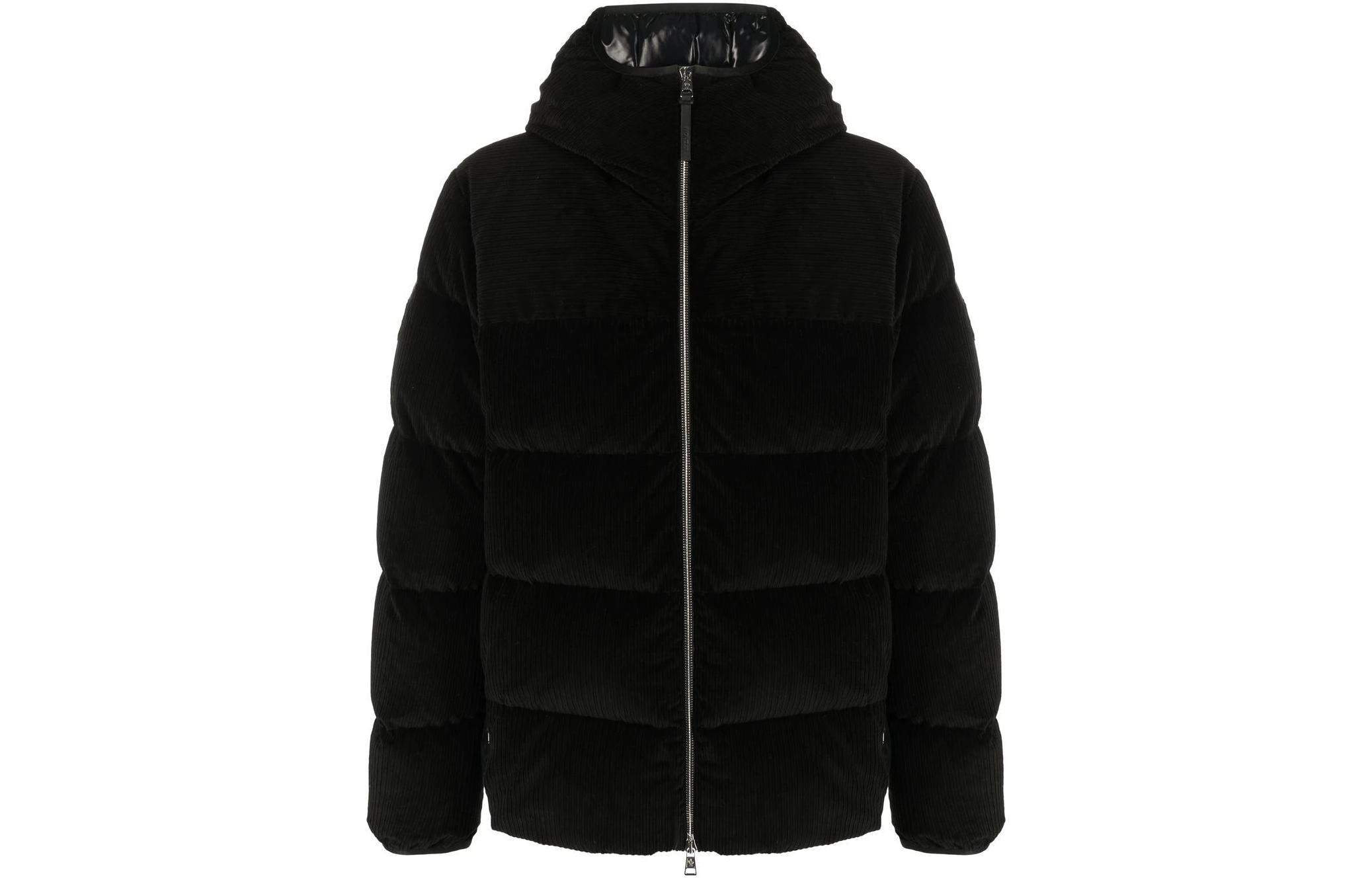 Moncler FW22 Daisen Glossy Puffer Jacket Black Hooded Unisex Winter Coat H20911A00154596E3999