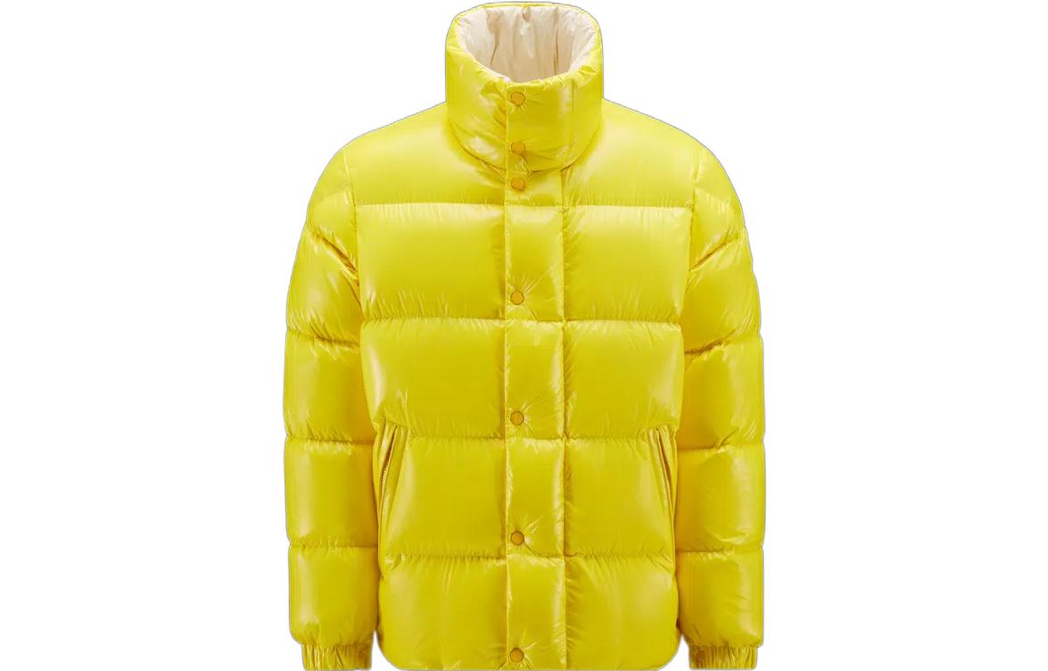 Moncler FW22 Dervox Quilted Logo Down Jacket Unisex - Yellow. H20921A00038M2019106 圖 2