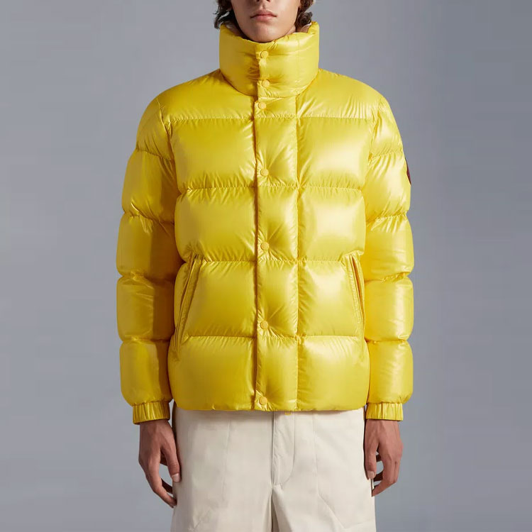 Moncler FW22 Dervox Quilted Logo Down Jacket Unisex - Yellow. H20921A00038M2019106 圖 3