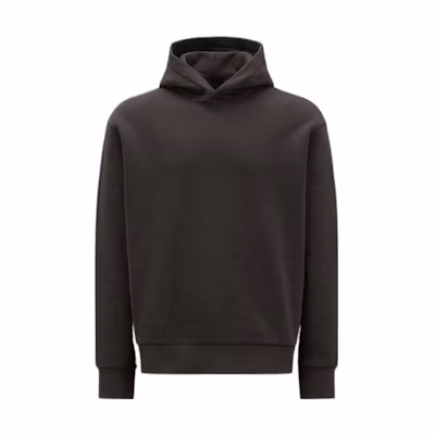 Moncler FW22 Discrete Pattern Logo Hoodie Olive Green () H20918G00030809KX934