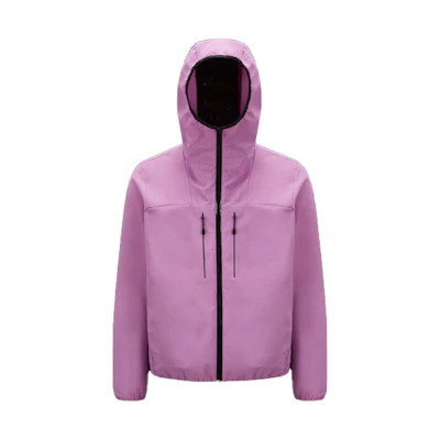 Moncler FW22 Foreant Purple Solid Hooded Down Jacket 10911A00035539DK603