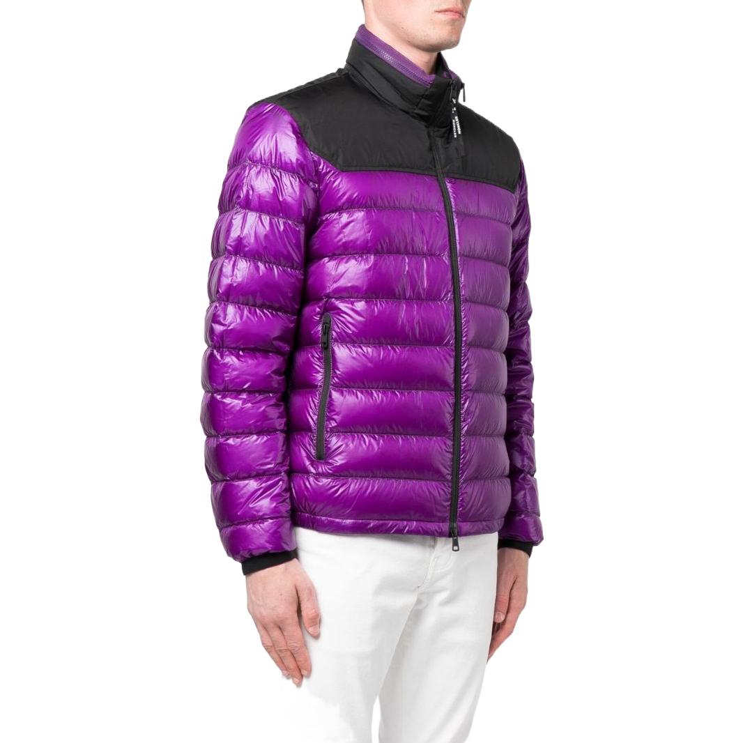 Moncler FW22 Glossy Panel Down Jacket Purple  Long Sleeve H10911A00022M159165A 圖 5