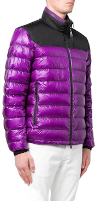 Moncler FW22 Glossy Panel Down Jacket Purple Long Sleeve H10911A00022M159165A Purchase Moncler FW22 Glossy Panel Down Jacket Purple Long Sleeve H10911A00022M159165A