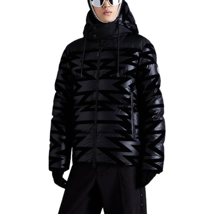 Moncler FW22 Grandrieux  Short Hooded Down Jacket Black H20911A001025966JF99 圖 5