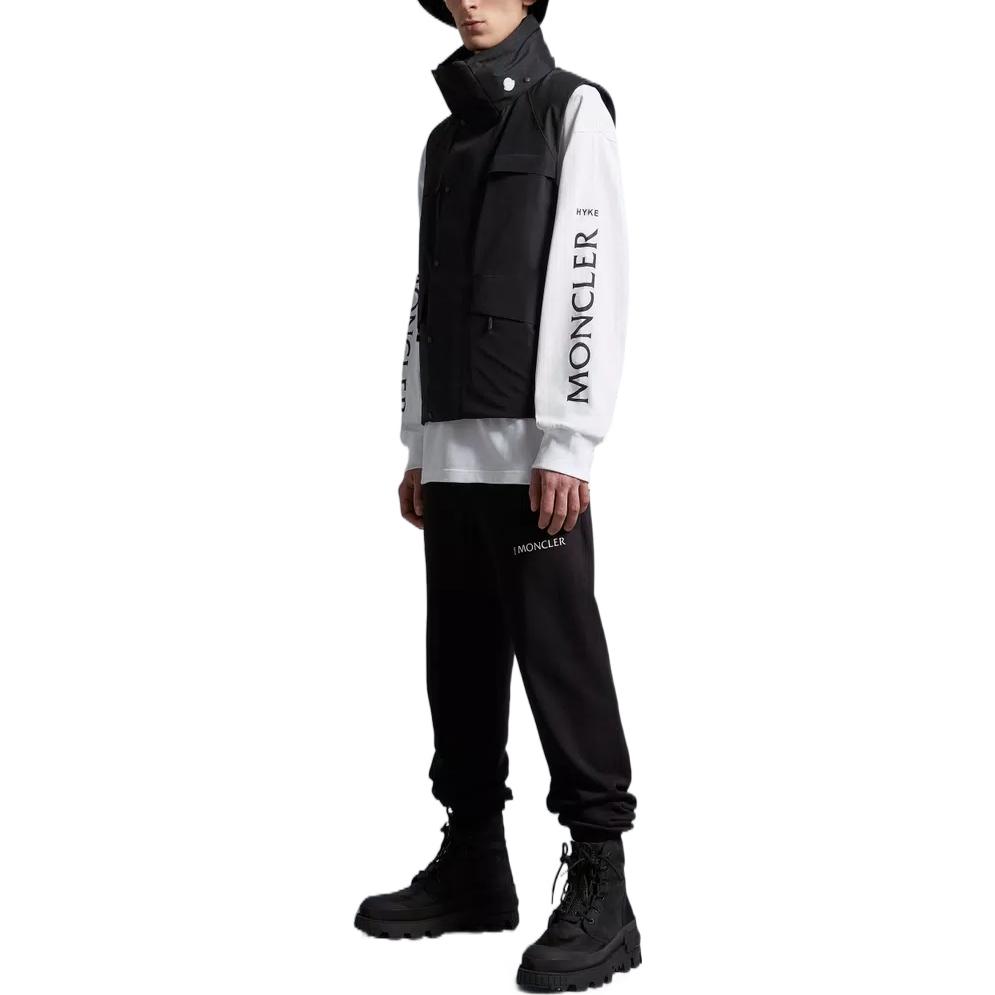 Moncler FW22 Hyke Camouflage Pocket Down Vest Black - H209K1A00005M2519999 圖 4