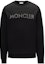 Buy モンクレール FW22 レターロゴ クルーネック スウェットシャツ ブラック H10918G00013809KR999