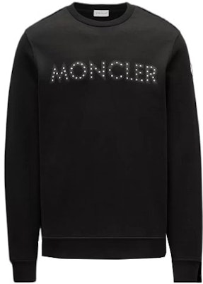 モンクレール FW22 レターロゴ クルーネック スウェットシャツ ブラック H10918G00013809KR999 Order モンクレール FW22 レターロゴ クルーネック スウェットシャツ ブラック H10918G00013809KR999