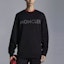 Lookbook モンクレール FW22 レターロゴ クルーネック スウェットシャツ ブラック H10918G00013809KR999
