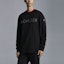 Purchase モンクレール FW22 レターロゴ クルーネック スウェットシャツ ブラック H10918G00013809KR999