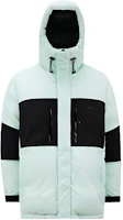 Moncler FW22 Logo Patch Colorblock Down Jacket Men’s Light Green Long Sleeve H20911A001155968E80N Moncler FW22 Logo Patch Colorblock Down Jacket Men’s Light Green Long Sleeve H20911A001155968E80N