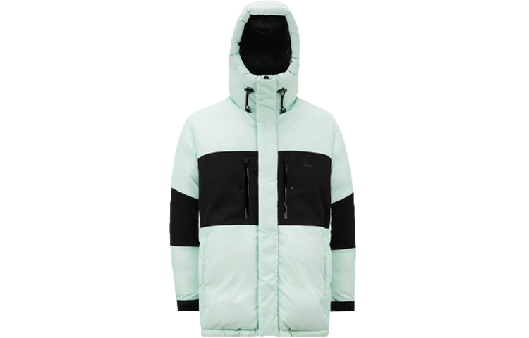 Moncler FW22 Logo Patch Colorblock Down Jacket Men’s Light Green Long Sleeve H20911A001155968E80N 圖 2