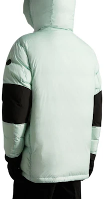 Moncler FW22 男士綠色拼接徽標羽絨外套 長袖 H20911A001155968E80N Purchase Moncler FW22 男士綠色拼接徽標羽絨外套 長袖 H20911A001155968E80N