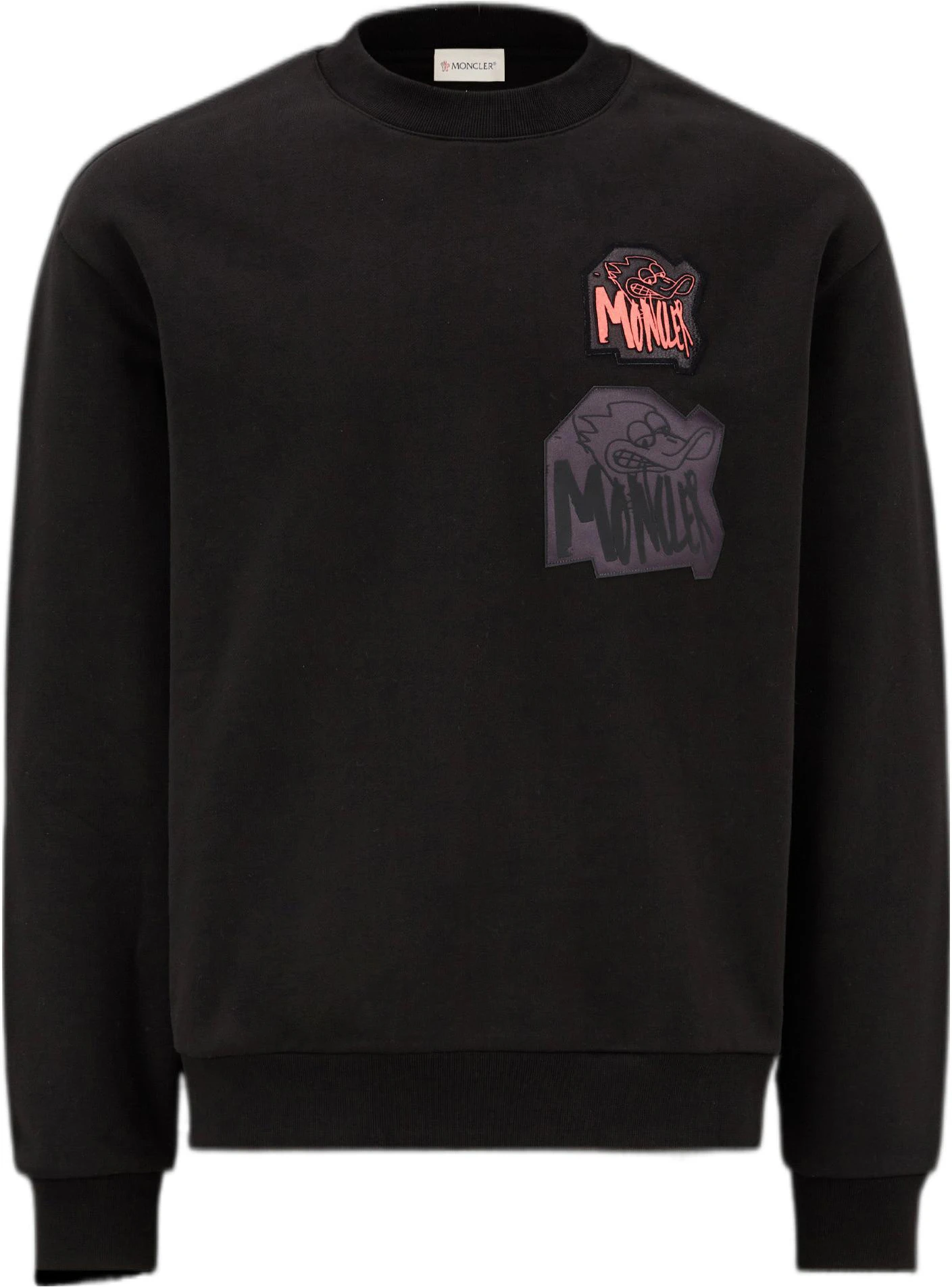 moncler-fw-22-logo-patch-crewneck-sweatshirt-black-h20918-g0003780451999
