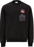 Moncler FW22 Logo Patch Crewneck Sweatshirt Black. H20918G0003780451999 Moncler FW22 Logo Patch Crewneck Sweatshirt Black. H20918G0003780451999