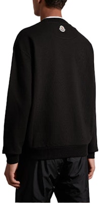 モンクレール FW22 ロゴパッチ クルーネックスウェットシャツ ブラック. H20918G0003780451999 Purchase モンクレール FW22 ロゴパッチ クルーネックスウェットシャツ ブラック. H20918G0003780451999