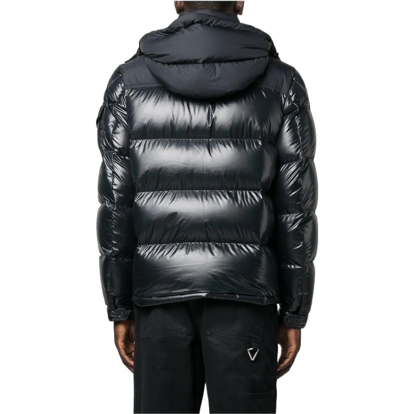 Moncler FW22 Masaya Black Down Jacket  Reversible with Logo Hood. 1A00255595ZJ999 圖 4