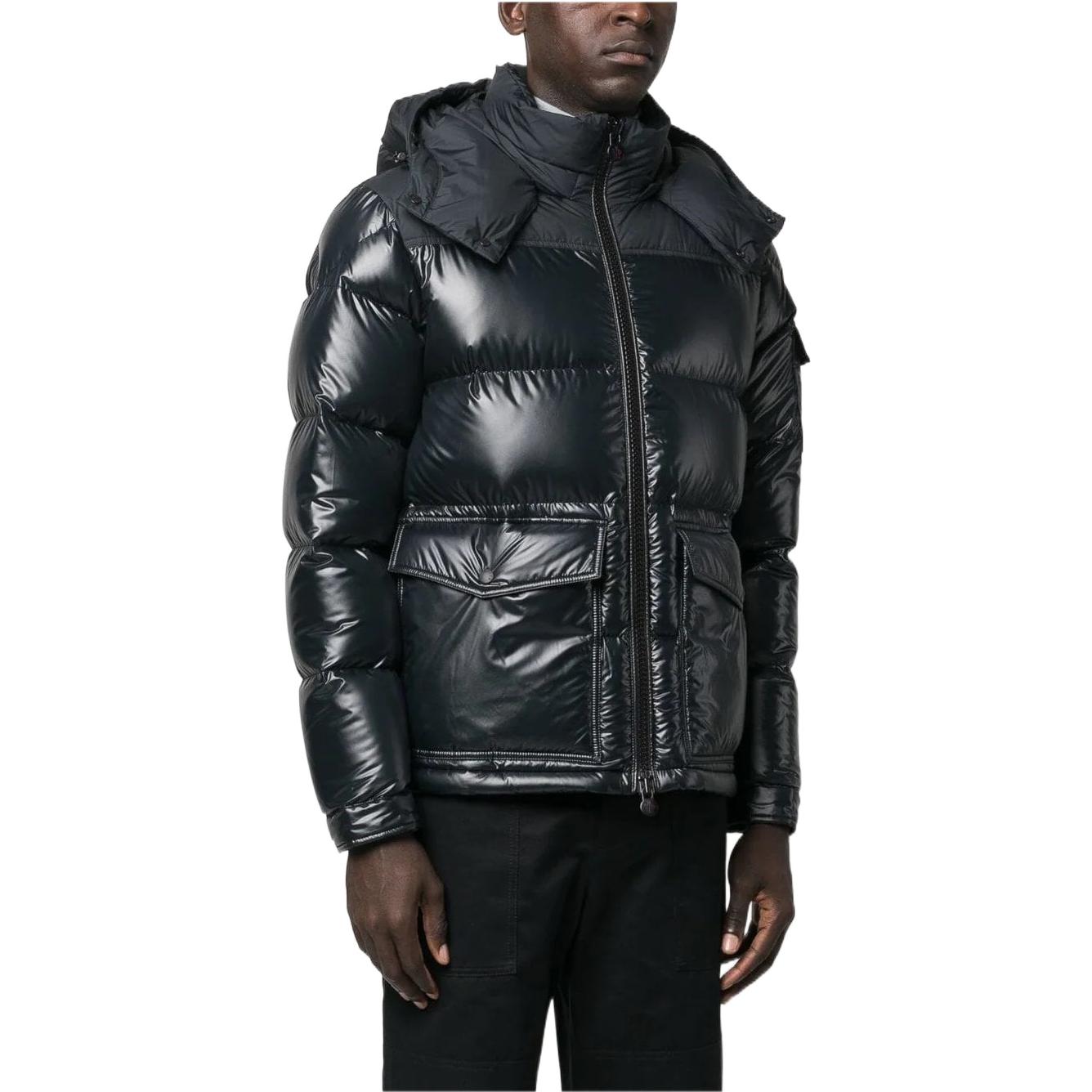 Moncler FW22 Masaya Black Down Jacket  Reversible with Logo Hood. 1A00255595ZJ999 圖 5
