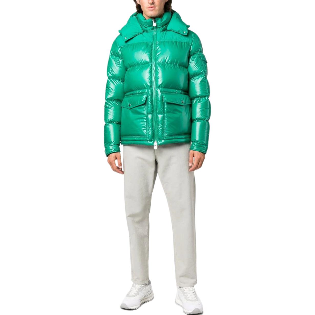 Moncler FW22 Masaya Green Ski Hooded Down Jacket Unisex. H20911A00255595ZJ84C 圖 4