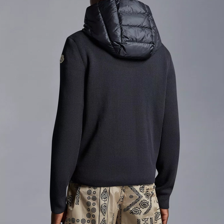 Moncler FW22 Navy Blue Hooded Down Jacket Unisex Winter Collection I10919B00005M1367780 圖 4