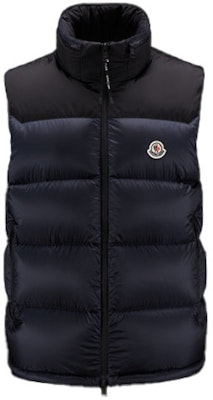Moncler FW22 Ophrys Navy Blue Vest Logo Sulam Bulu Angsa Lelaki. H20911A001605967G776 Buy Moncler FW22 Ophrys Navy Blue Vest Logo Sulam Bulu Angsa Lelaki. H20911A001605967G776