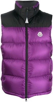 Moncler FW22 Ophrys 紫色雙色拉鍊無袖背心休閒外套 H20911A001605967G61C Buy Moncler FW22 Ophrys 紫色雙色拉鍊無袖背心休閒外套 H20911A001605967G61C