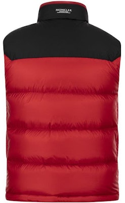 몽클레르 FW22 오프리스 컬러블록 패치 스탠드 칼라 베스트 레드 H20911A001605967G455 Lookbook 몽클레르 FW22 오프리스 컬러블록 패치 스탠드 칼라 베스트 레드 H20911A001605967G455