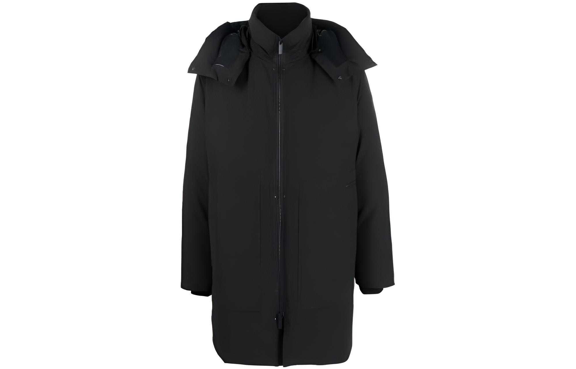 Moncler FW22 Oshima Logo Puffer Jacket  Black H20911C0000457843999