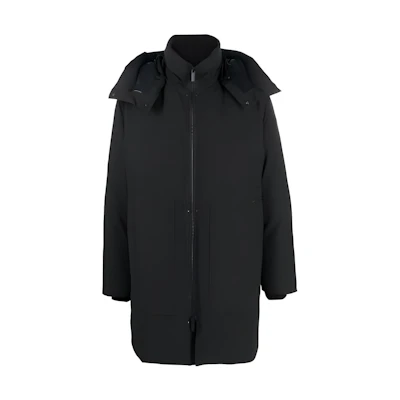 Moncler FW22 Oshima Logo Puffer Jacket Black H20911C0000457843999