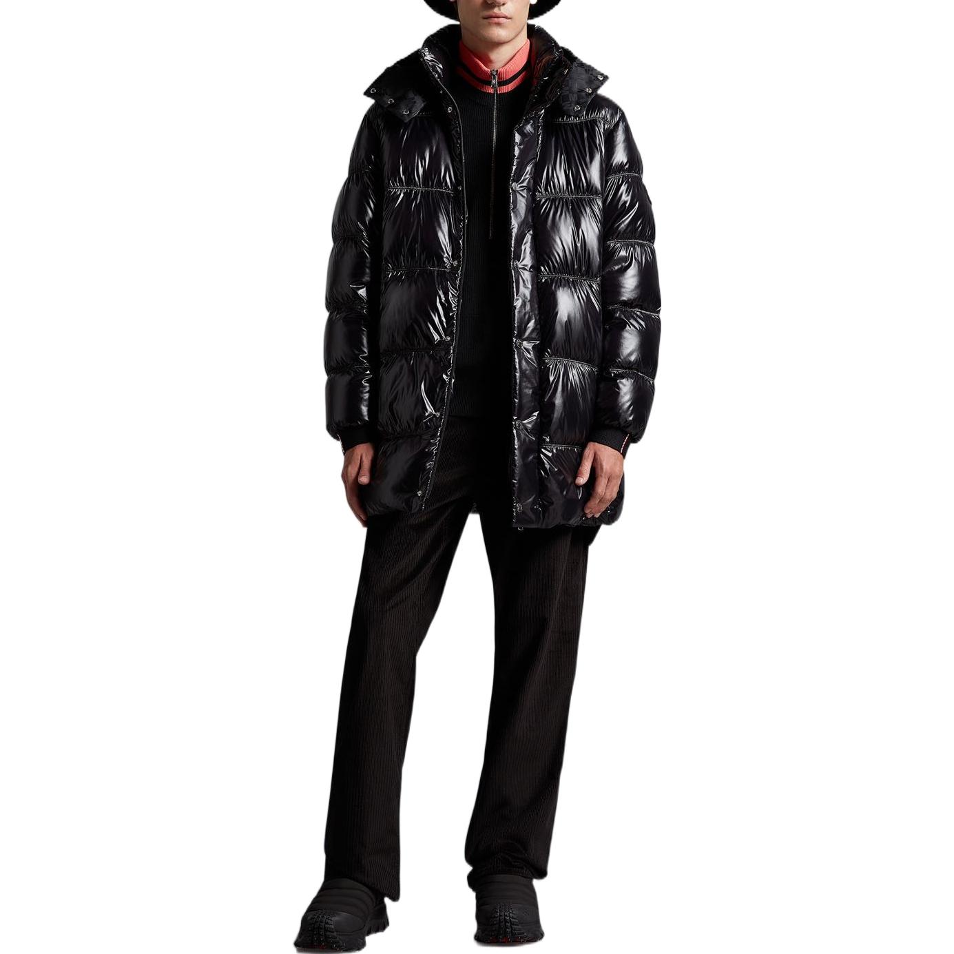 Moncler FW22 Pablof Long Quilted Down Jacket Unisex Black H20911C000315963V999 圖 3