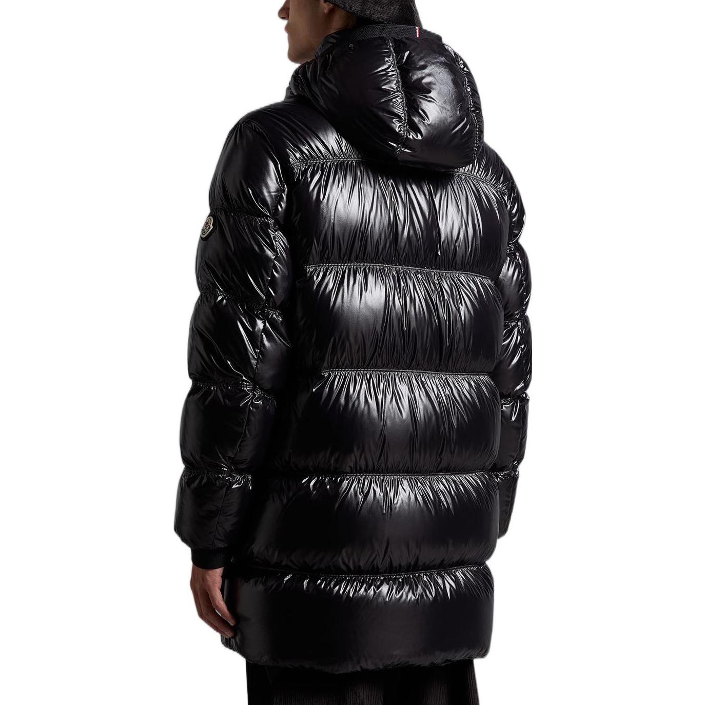 Moncler FW22 Pablof Long Quilted Down Jacket Unisex Black H20911C000315963V999 圖 4