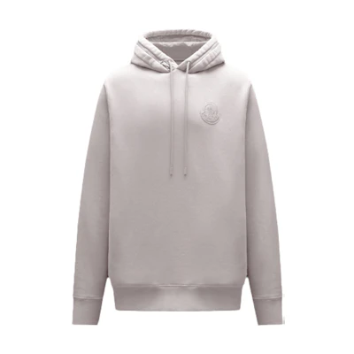 Moncler FW22 Pink Logo Patch Hoodie Fall Collection H10928G00008899OS50L