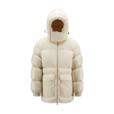 Moncler FW22 Quilted Pocket Down Jacket Beige for Men. H20921A00025M2012050