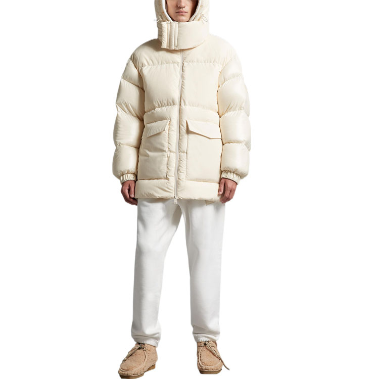 Moncler FW22 Quilted Pocket Down Jacket Beige for Men. H20921A00025M2012050 圖 3