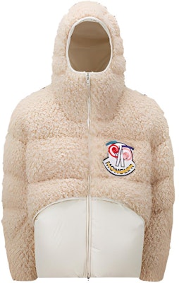 Moncler FW22 Rousay Patchwork Jaket Hoodie Unisex Snow White. H20921A00042M2009070 Buy Moncler FW22 Rousay Patchwork Jaket Hoodie Unisex Snow White. H20921A00042M2009070