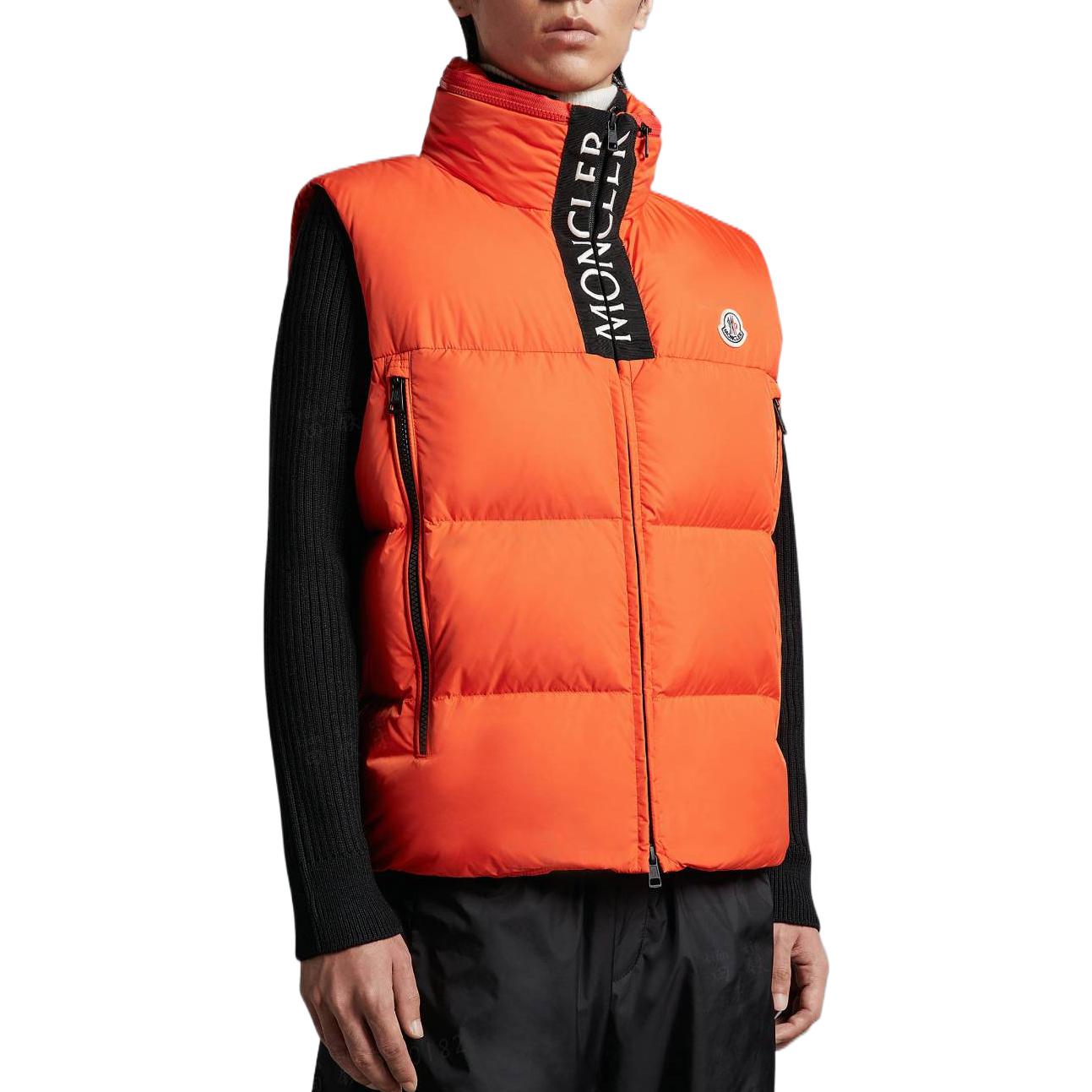 Moncler FW22 Semeru Down Puffer Vest  Bright Orange. H20911A0027168352335 圖 4