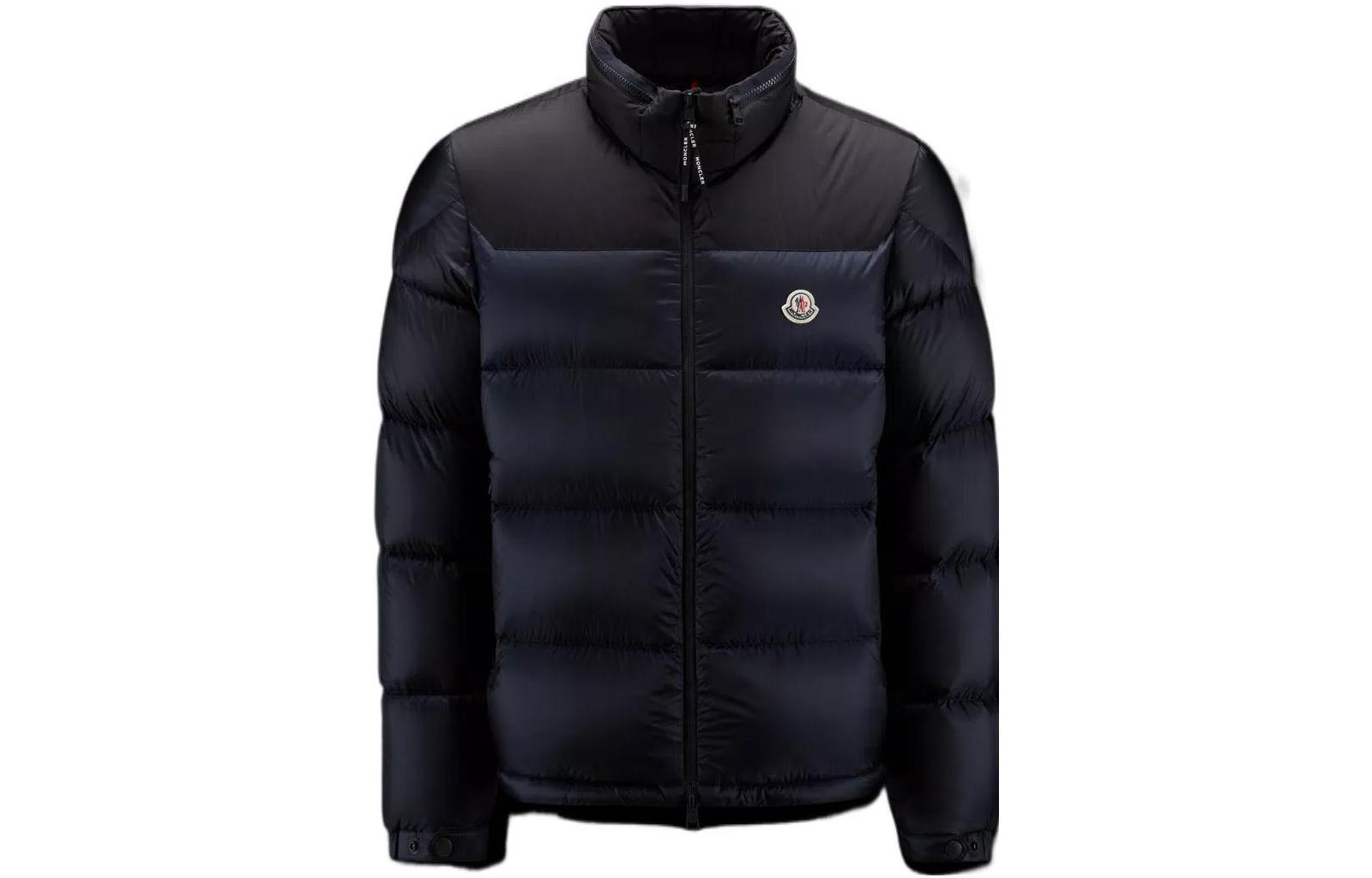 Moncler FW22 Ski Season Logo Patch Puffer Jacket Unisex Short Zip-Up H20911A001475967G776