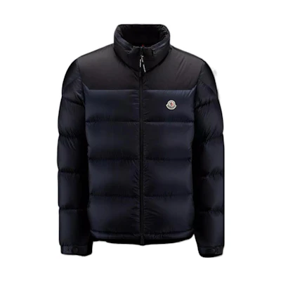 Moncler FW22 Ski Season Logo Patch Puffer Jacket Unisex Short Zip-Up H20911A001475967G776