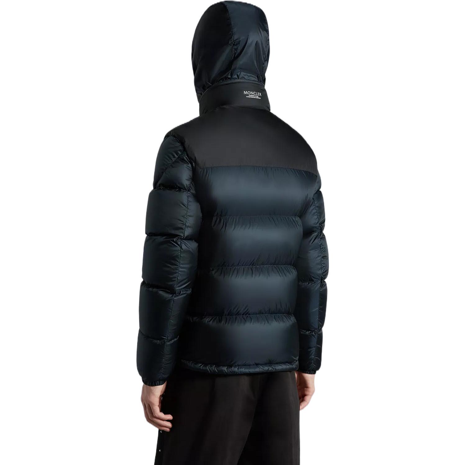 Purchase Moncler FW22 滑雪季徽標短款羽絨外套男女拉鍊夾克 H20911A001475967G776