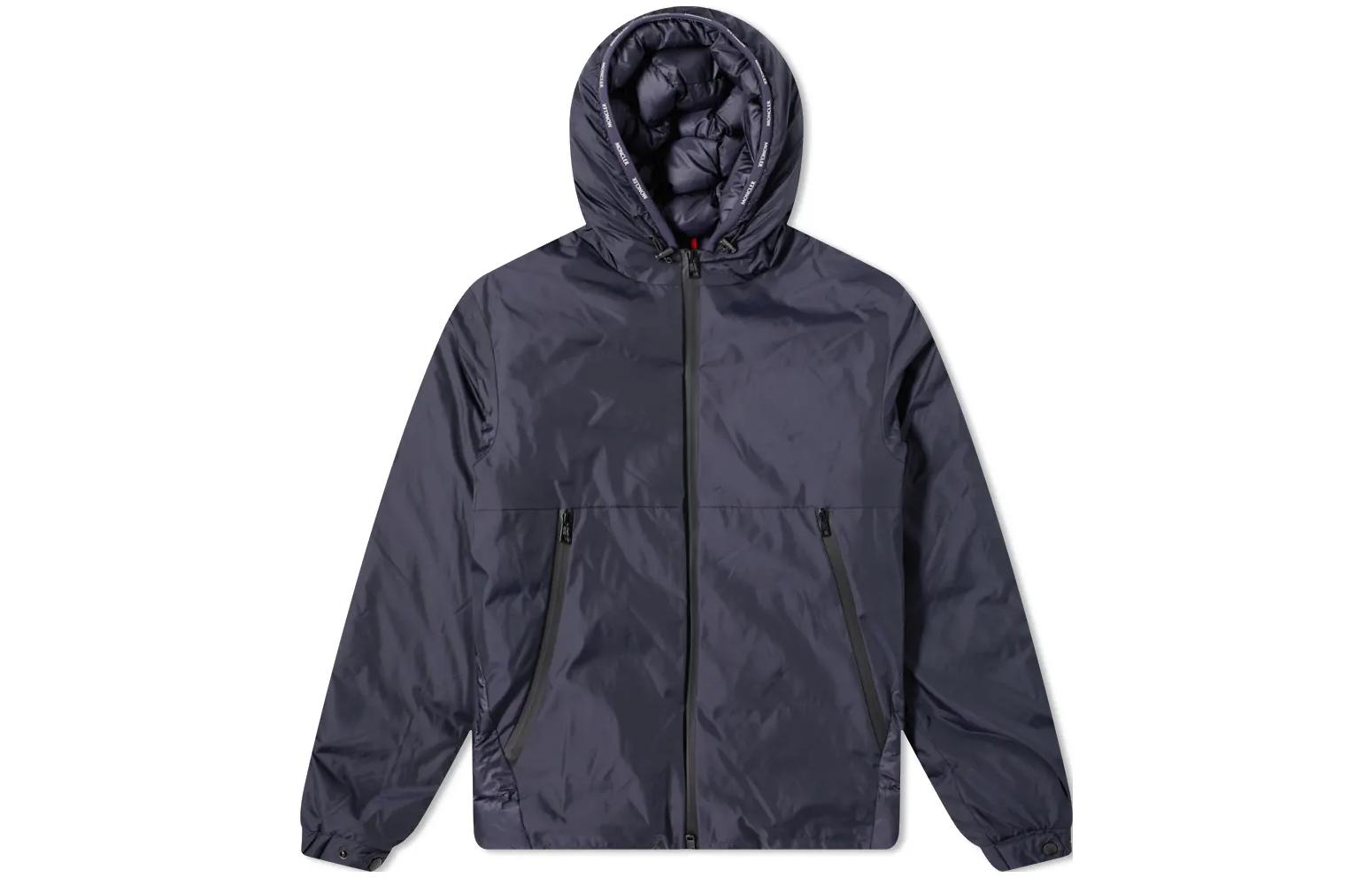 Moncler FW22 Solid Color Hooded Zip-Up Jacket G20911A0005368352775