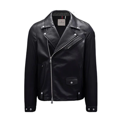 Moncler FW22 Solid Color Long Sleeve Jacket Men’s Black H20911A0012368352999