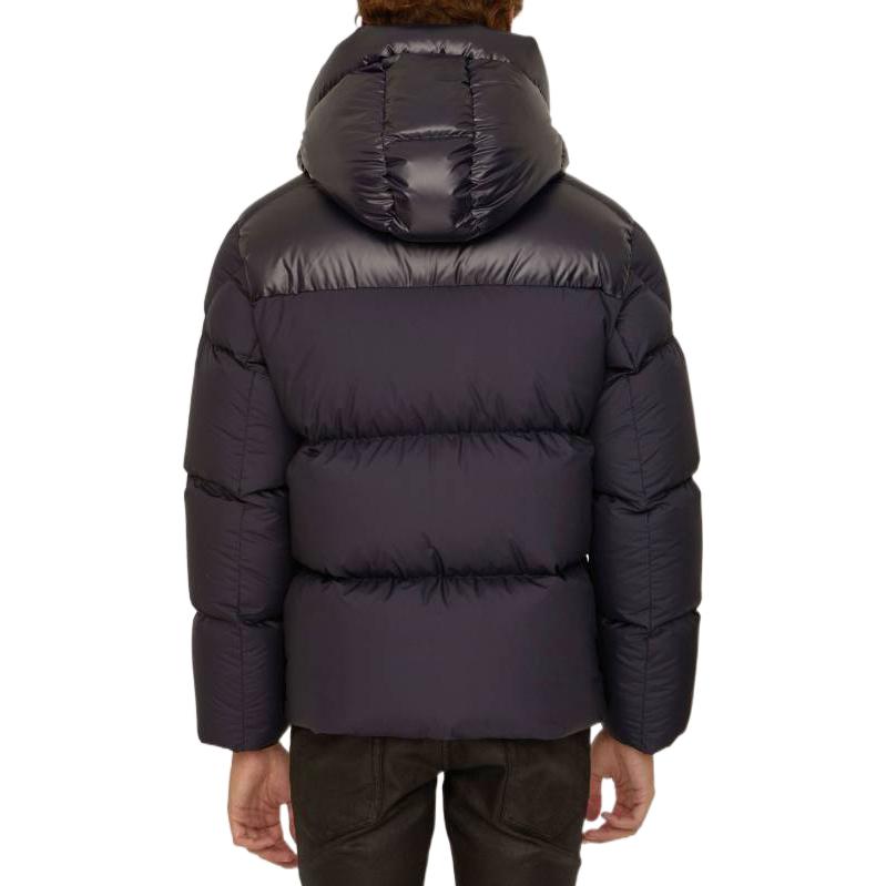 Moncler FW22 Solid Color Quilted Down Jacket with Hood Blue 1A0023454A81778 圖 4