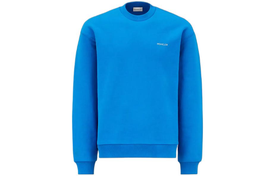 Order 蒙克莱 FW22 蓝色宽松版型圆领卫衣 H20918G000198045173R