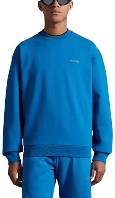 蒙克莱 FW22 蓝色宽松版型圆领卫衣 H20918G000198045173R Lookbook 蒙克莱 FW22 蓝色宽松版型圆领卫衣 H20918G000198045173R